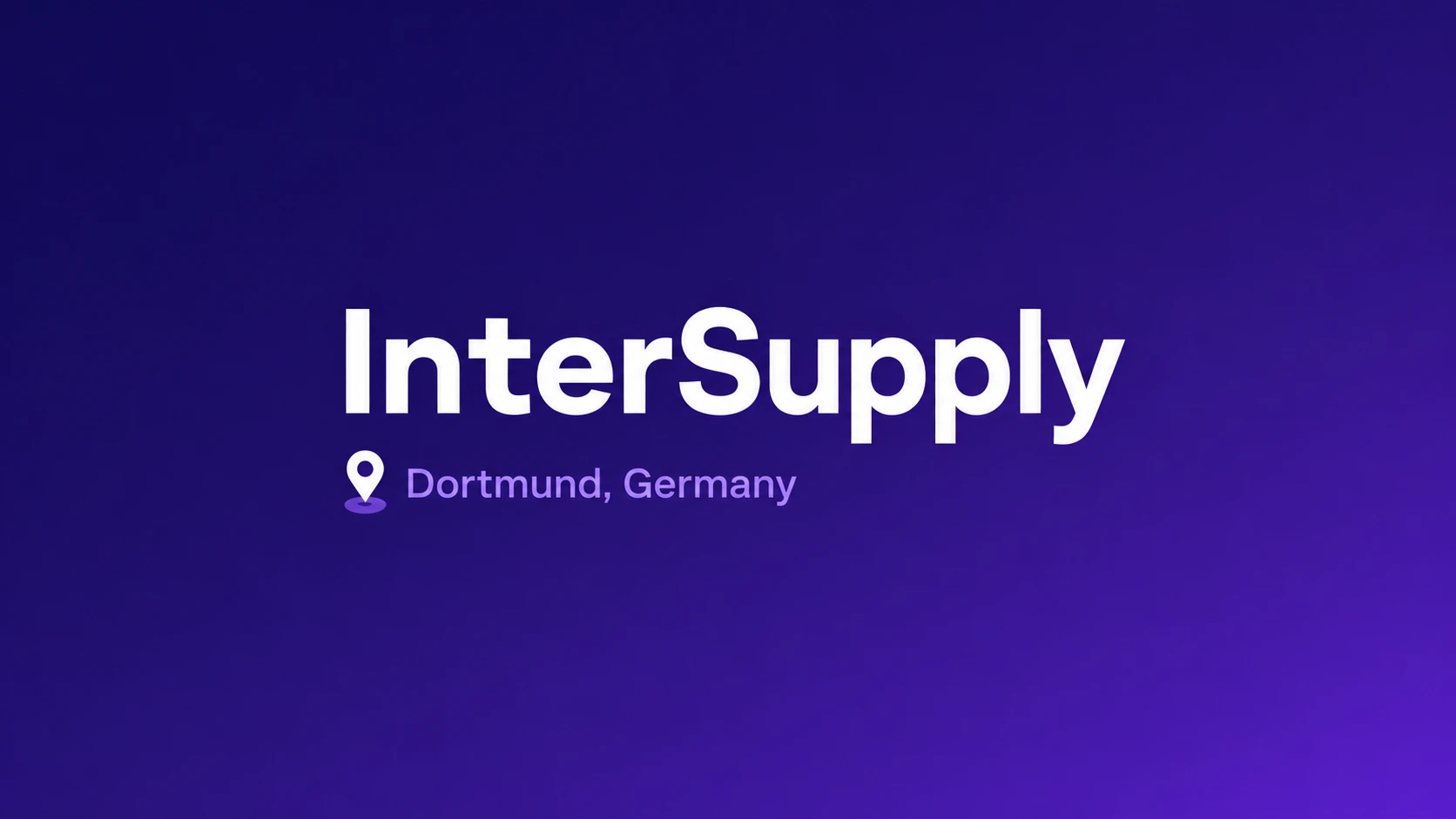 InterSupply 2026